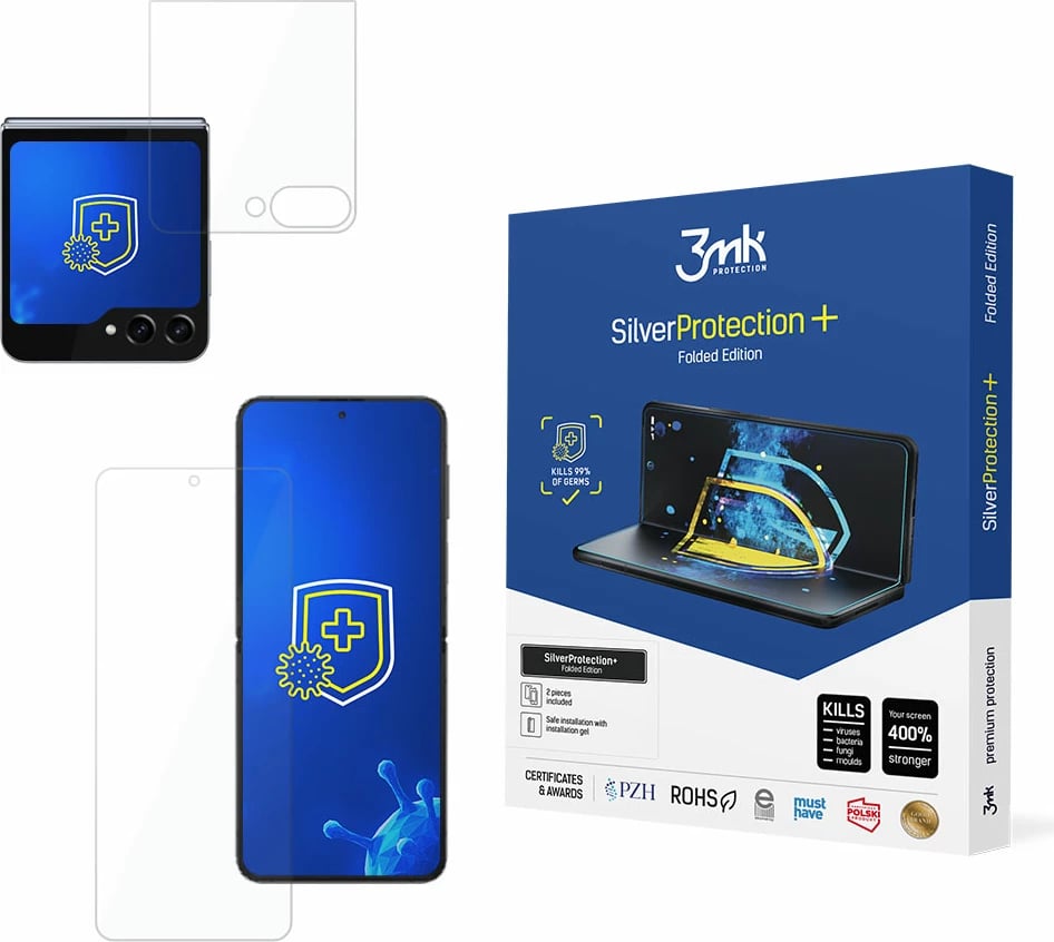 Mbështjellës ekrani 3mk SilverProtection+ Folded Edition për Samsung Galaxy Z Flip 5