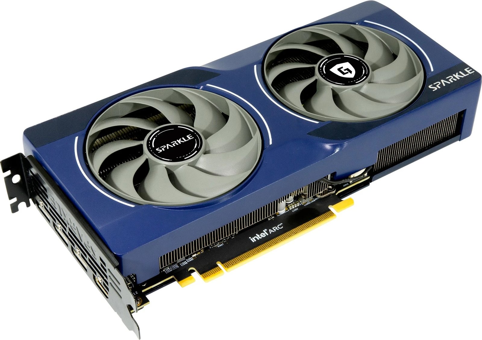 Kartelë grafike Sparkle B570 10GB Intel Arc Guardian OC GDDR6, e kaltër