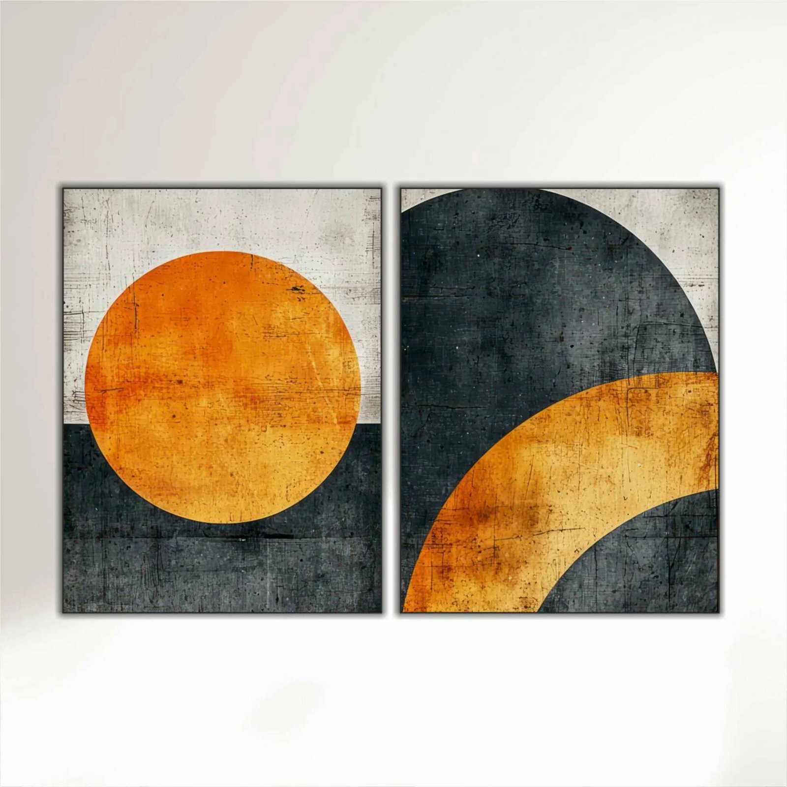 Pikturë dekorative MDF (2 copë), Wallity, shumëngjyrëshe, 40x60 cm