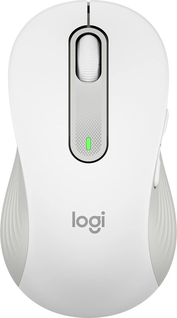 Maus Logitech Signature M650 L wireless, i bardhë, për dorë të majtë, 4000 DPI