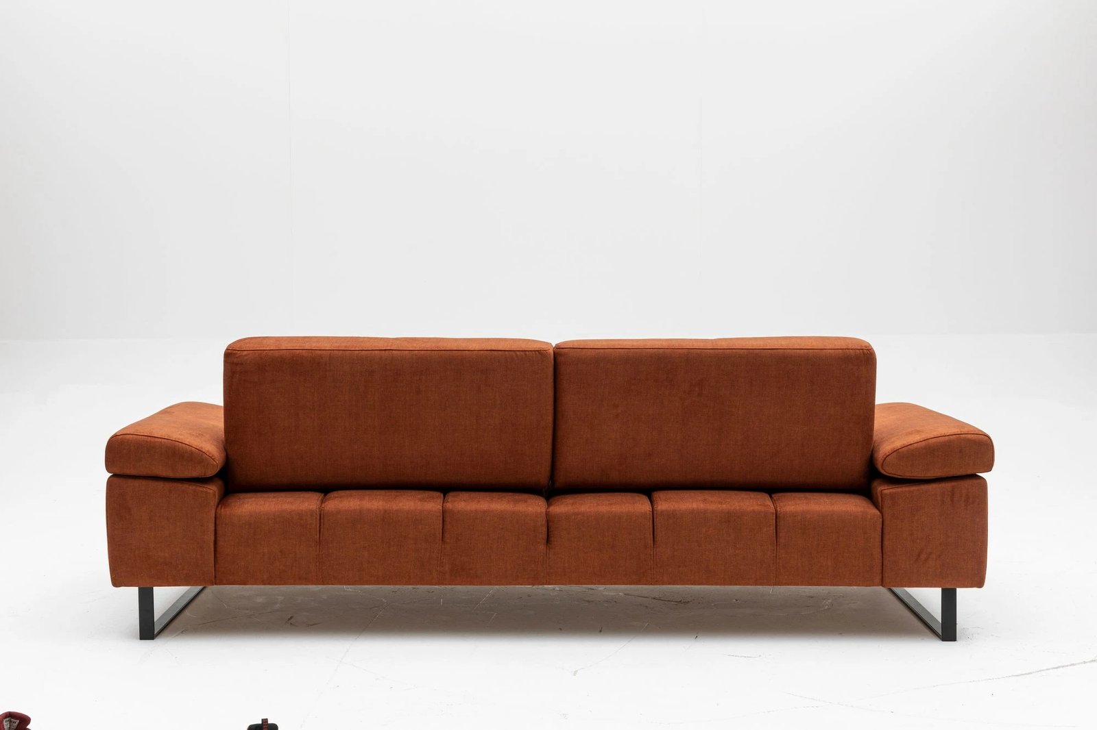 Divan-krevat 3 vendësh, ngjyrë portokalli, Atelier del Sofa, Mustang