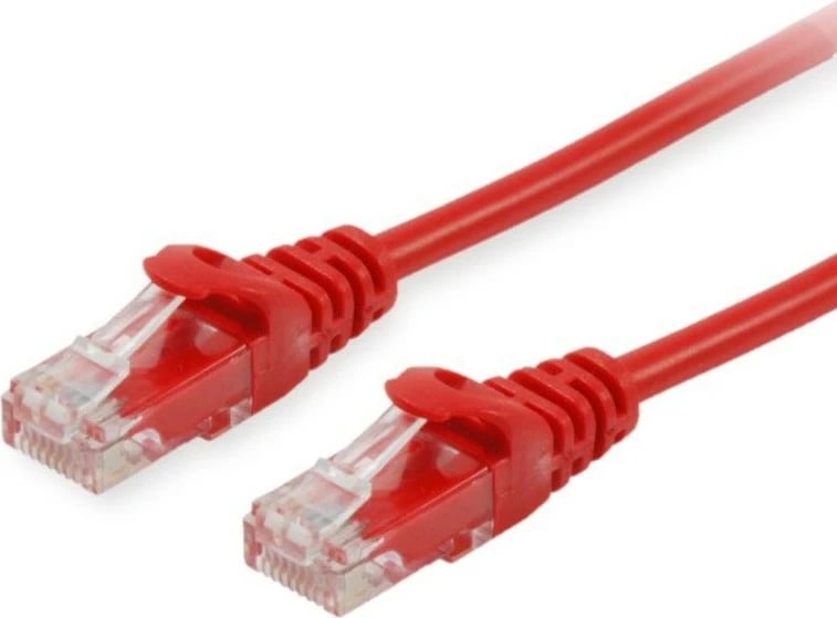 Kabllo rrjeti Cat6 Equip 0.25m, RJ-45, e kuqe