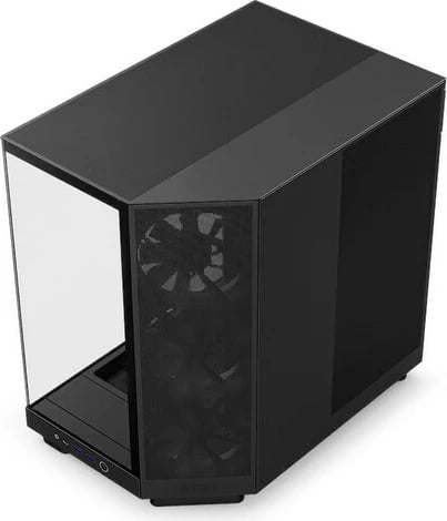 Kasë NZXT H6 Flow Midi Tower me xham të temperuar, e zezë Kasë NZXT H6 Flow Midi Tower me xham të temperuar, e zezë