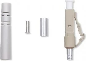 Konektor fibër optike Qoltec LC, Multimode, 3.0mm, Set montimi, 200 copë