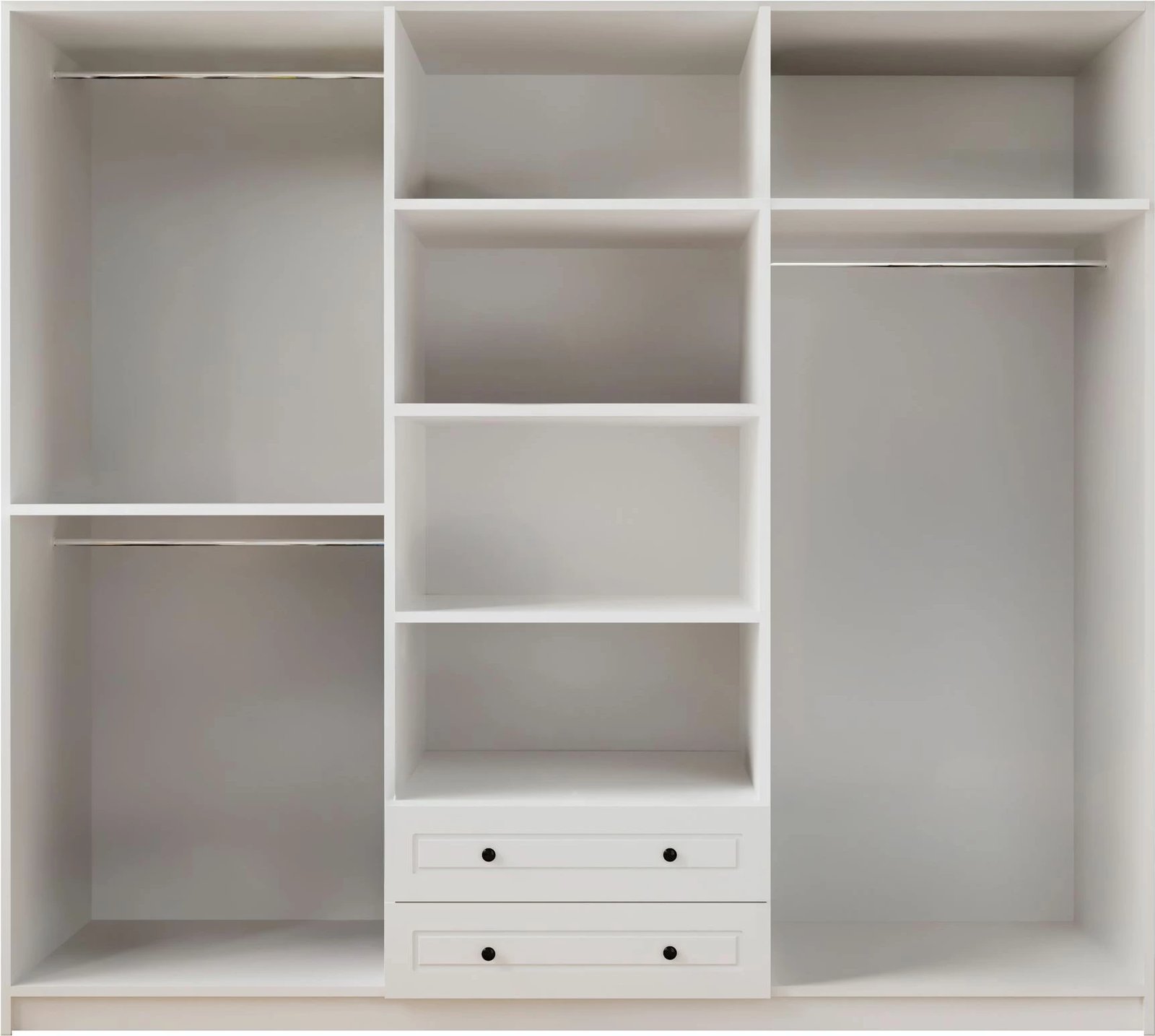 Dollap Skye Decor, ngjyrë e bardhë mat, RB-185-16