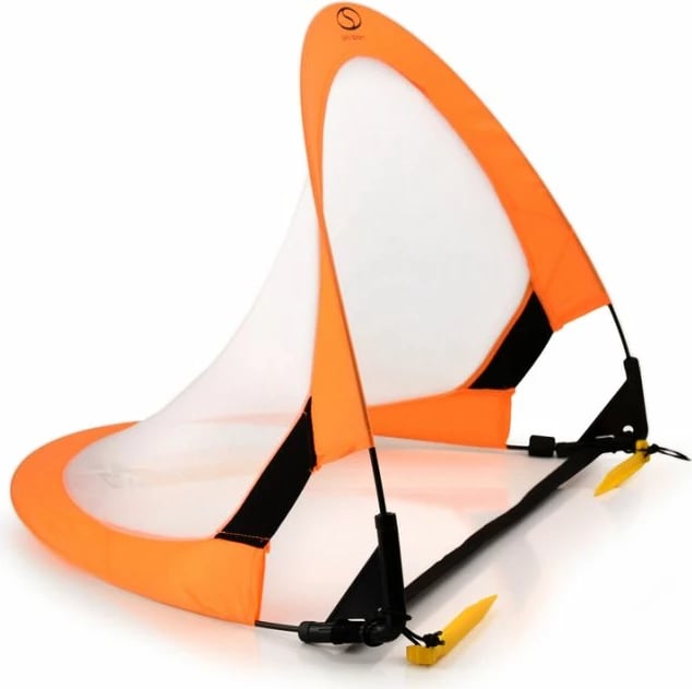 Portë trajnimi pop-up Yakimasport, portokalli