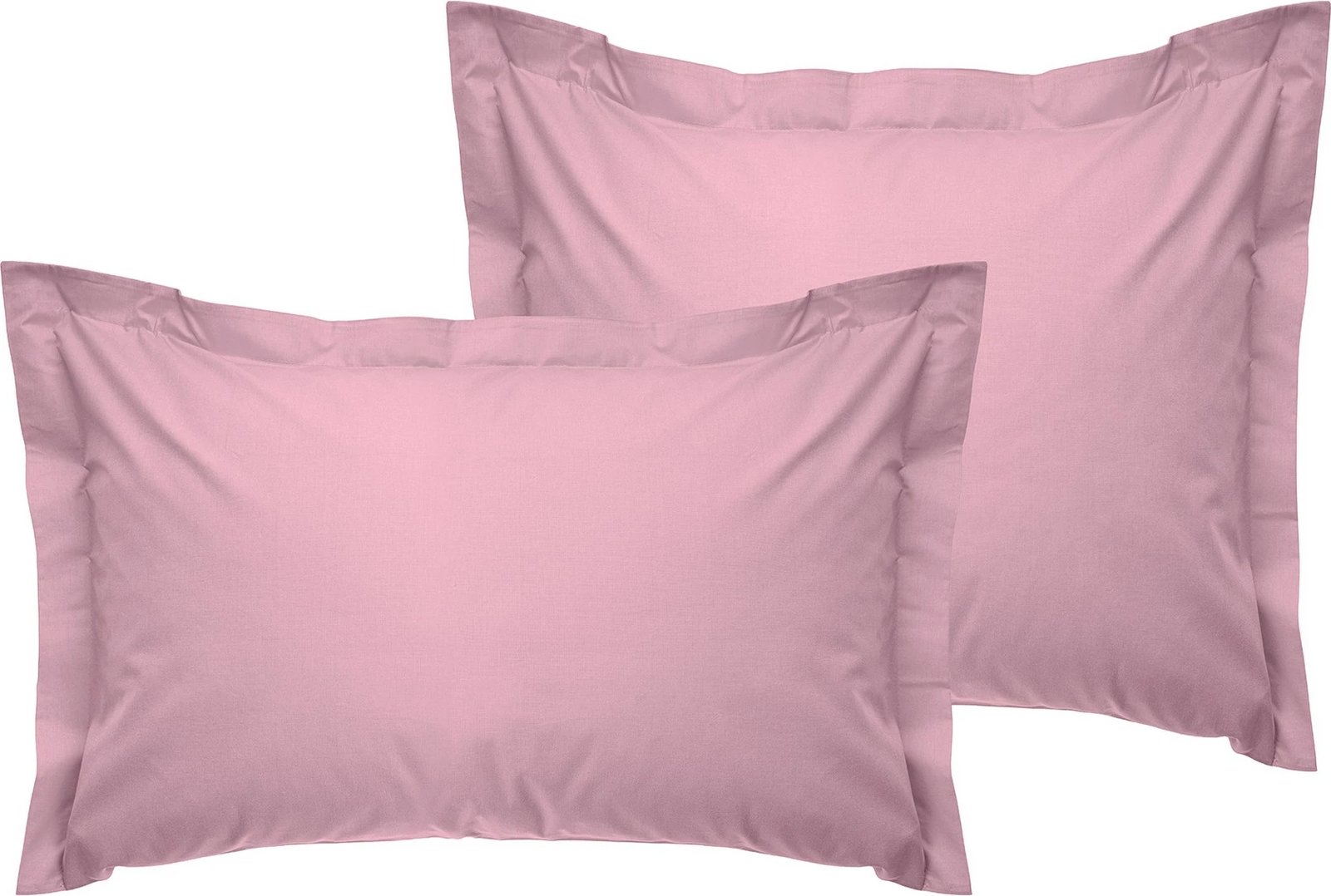 Set jastëkësh Oxford (2 copë), ngjyrë rozë e zbehtë, L'essentiel