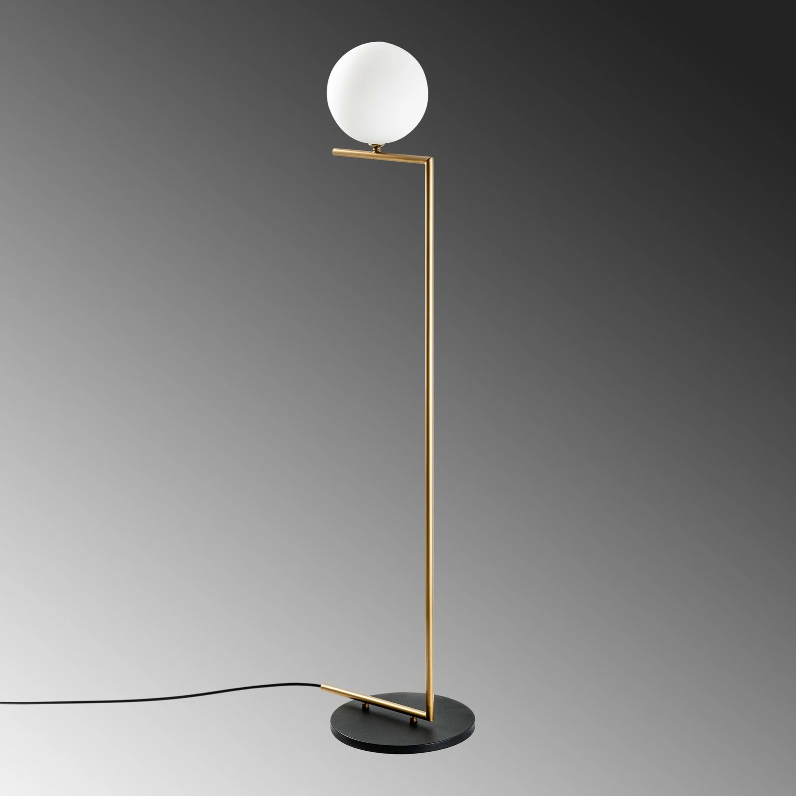 Llambë dyshemeje Opviq, ngjyrë ari, Luminar - 14181