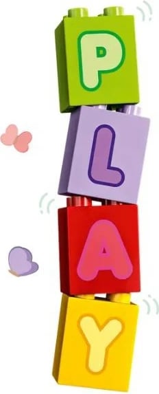 Set lodrash LEGO DUPLO 10421 Kamion me Alfabet, plastikë, 36 pjesë, për fëmijë 2+ Set lodrash LEGO DUPLO 10421 Kamion me Alfabet, plastikë, 36 pjesë, për fëmijë 2+