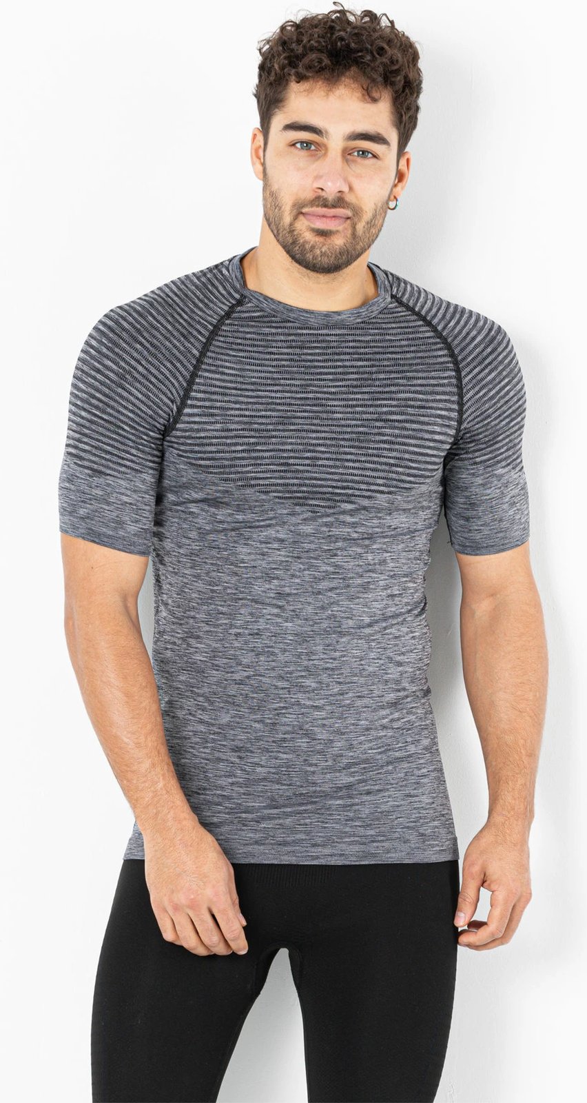 Bluzë sportive për meshkuj, Jumeon, gri, 001-001343, XL