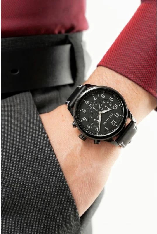 Orë dore për meshkuj Paul Lorens, e zezë