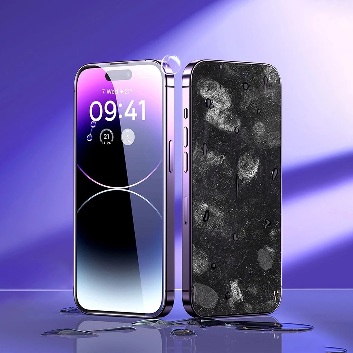 Mbrojtës ekrani tempered glass Baseus për iPhone 14 Pro Max, 0.3mm, me mbrojtje për altoparlant, Transparent Mbrojtës ekrani tempered glass Baseus për iPhone 14 Pro Max, 0.3mm, me mbrojtje për altoparlant, Transparent