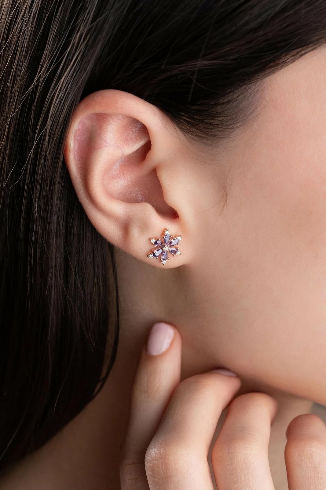 Vathë argjendi Jumeon, ngjyrë rozë e artë, NRZ999761