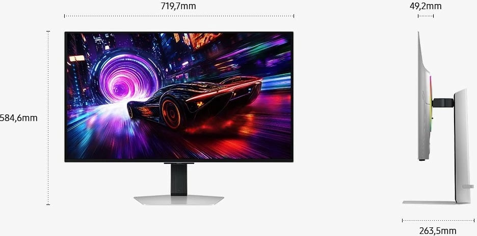 Monitor Samsung Odyssey OLED G8 LS32FG810SU, 32 inch, OLED Monitor Samsung Odyssey OLED G8 LS32FG810SU, 32 inch, OLED