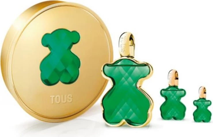 Eau de Parfum unisex TOUS Loveme The Emerald Elixir set 3 copë