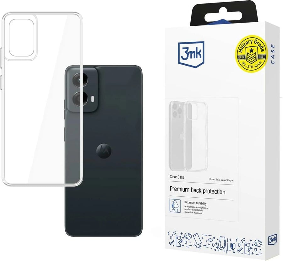 Mbështjellës 3mk Protection Clear Case për Motorola Moto G Stylus 5G 2024, Transparent