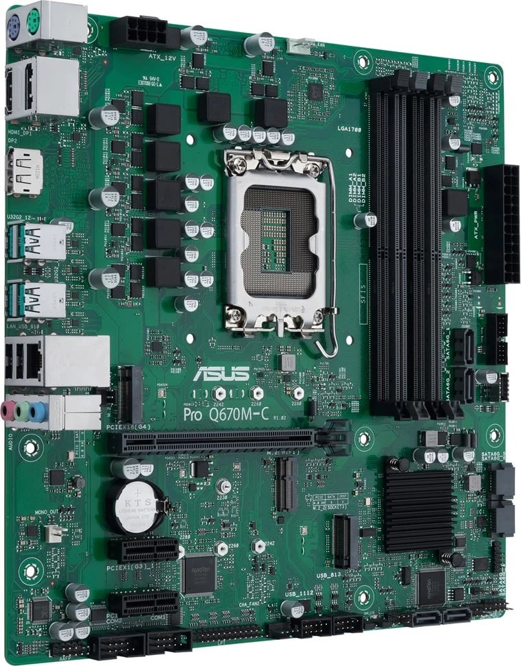 Pllakë amë ASUS PRO Q670M-C-CSM, Socket LGA 1700, micro ATX