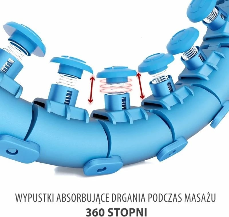 Hula hoop me peshë HMS, blu