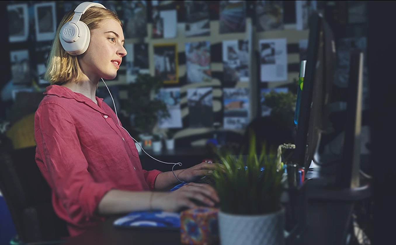 Kufje Me Kabëll JBL QUANTUM 100 M2