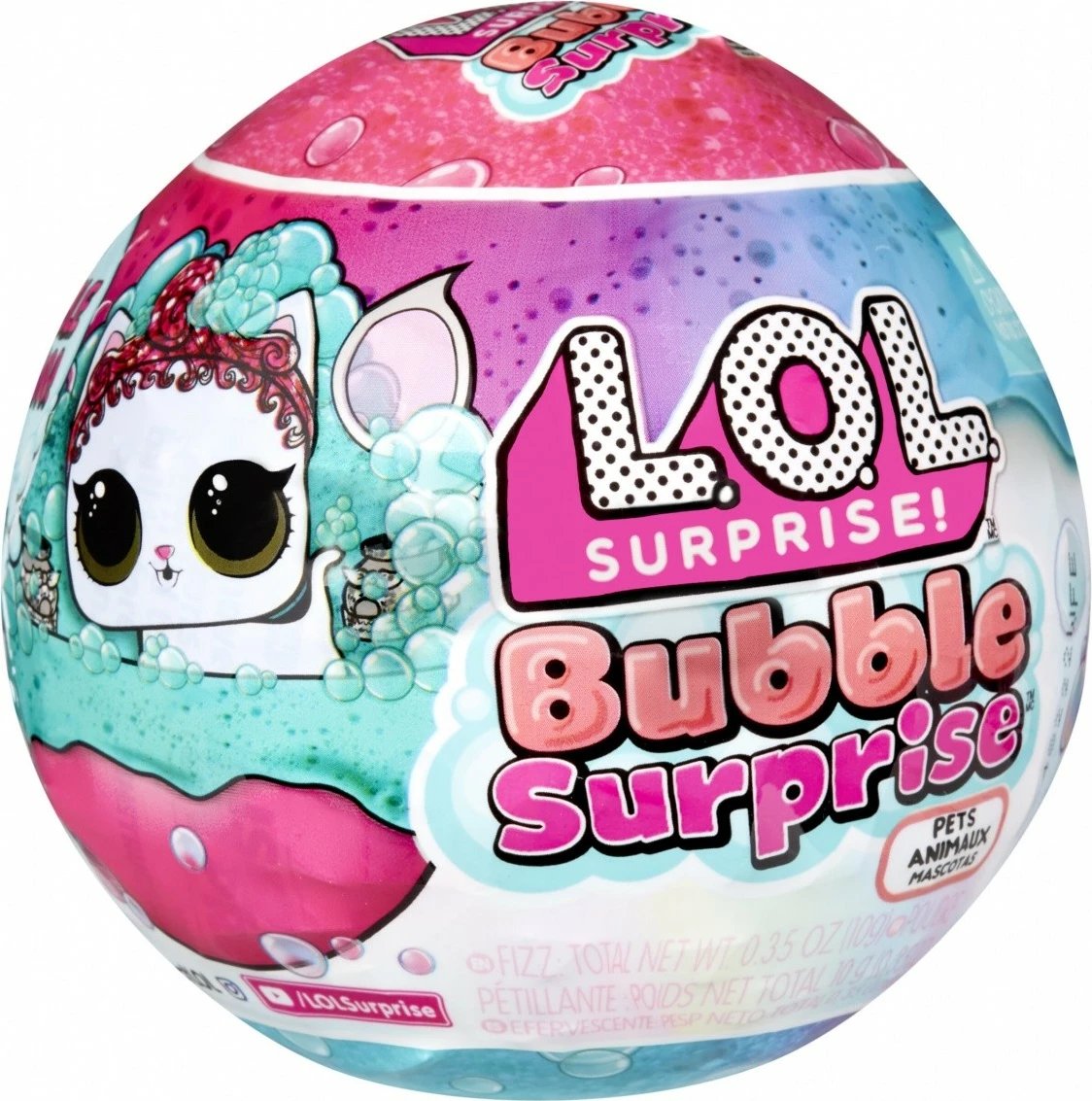 Lodër L.O.L. Surprise Bubble Surprise Pets, MGA, 1 copë