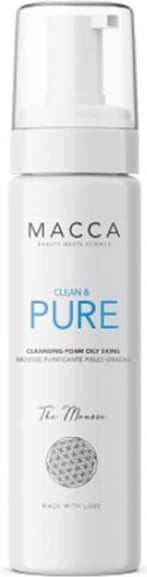 Shkumë pastruese MACCA Clean & Pure për lëkurë të yndyrshme unisex 200ml