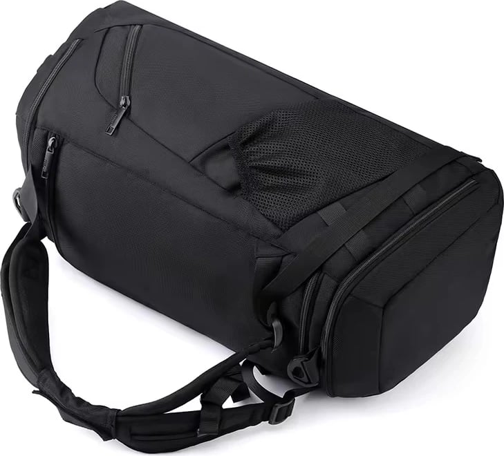 Çantë fitnesi, 60x30x27 cm, e zezë