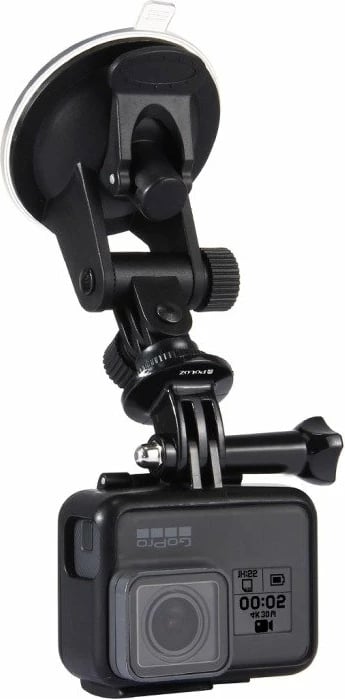 Mbajtës xhami për kamera sportive Puluz PU51, për Osmo Action 5 Pro, Insta360 X5, argjendtë