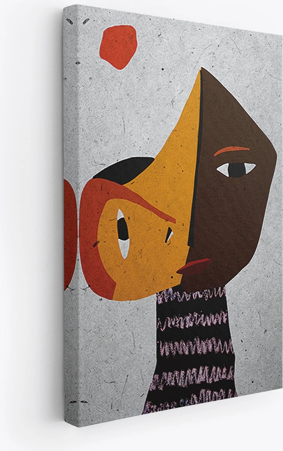 Pikturë dekorative në kanavacë (3 pjesë), Wallity, Ersycnvs7, shumëngjyrëshe, 40x60cm