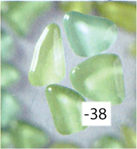 Mozaikë qelqi NEXT 22183-38, 140 copë, Jeshile e çelët