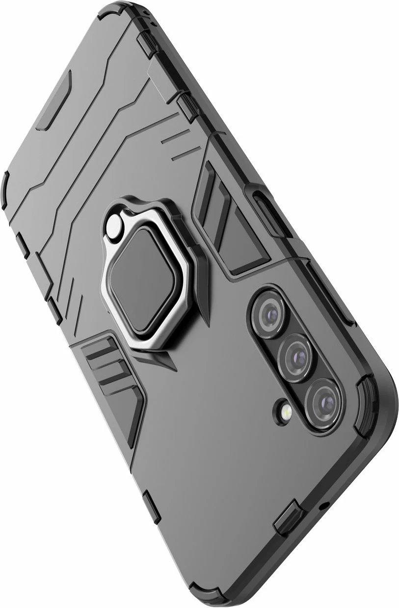 Mbështjellës Hurtel Ring Armor për Samsung Galaxy A24 4G, me unazë, i zi Mbështjellës Hurtel Ring Armor për Samsung Galaxy A24 4G, me unazë, i zi