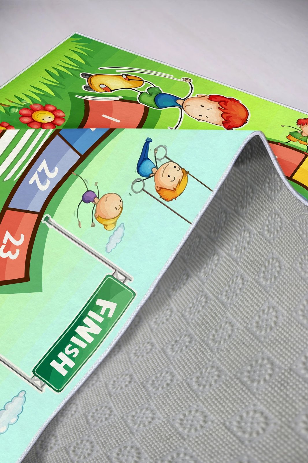 Qilim shumëngjyrësh për fëmijë, 120x180cm, Conceptum Hypnose, WOOKECE053