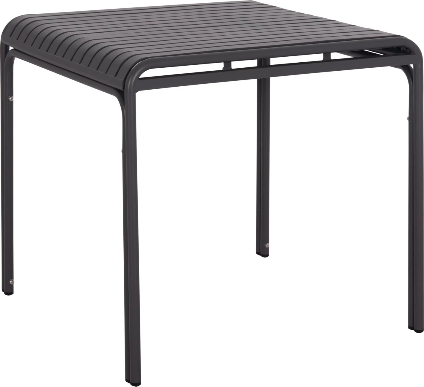 Tavolinë katrore alumini për jashtë, ngjyrë gri, RACHEL FH6338.01, 80x80x76cm