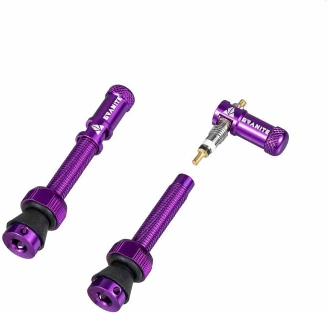 Valvula për biçikletë Granite, vjollcë