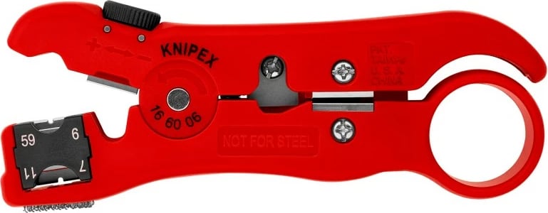 Vegël izolimi Knipex 16 60 06, plastikë, e kuqe