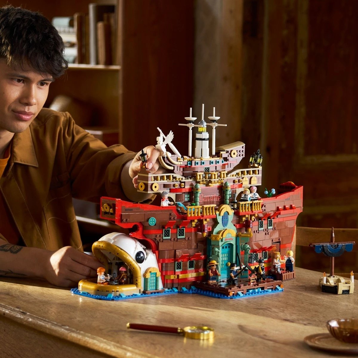 Set LEGO One Piece Floating Restaurant Baratie 75640, 3402 pjesë, për të rritur