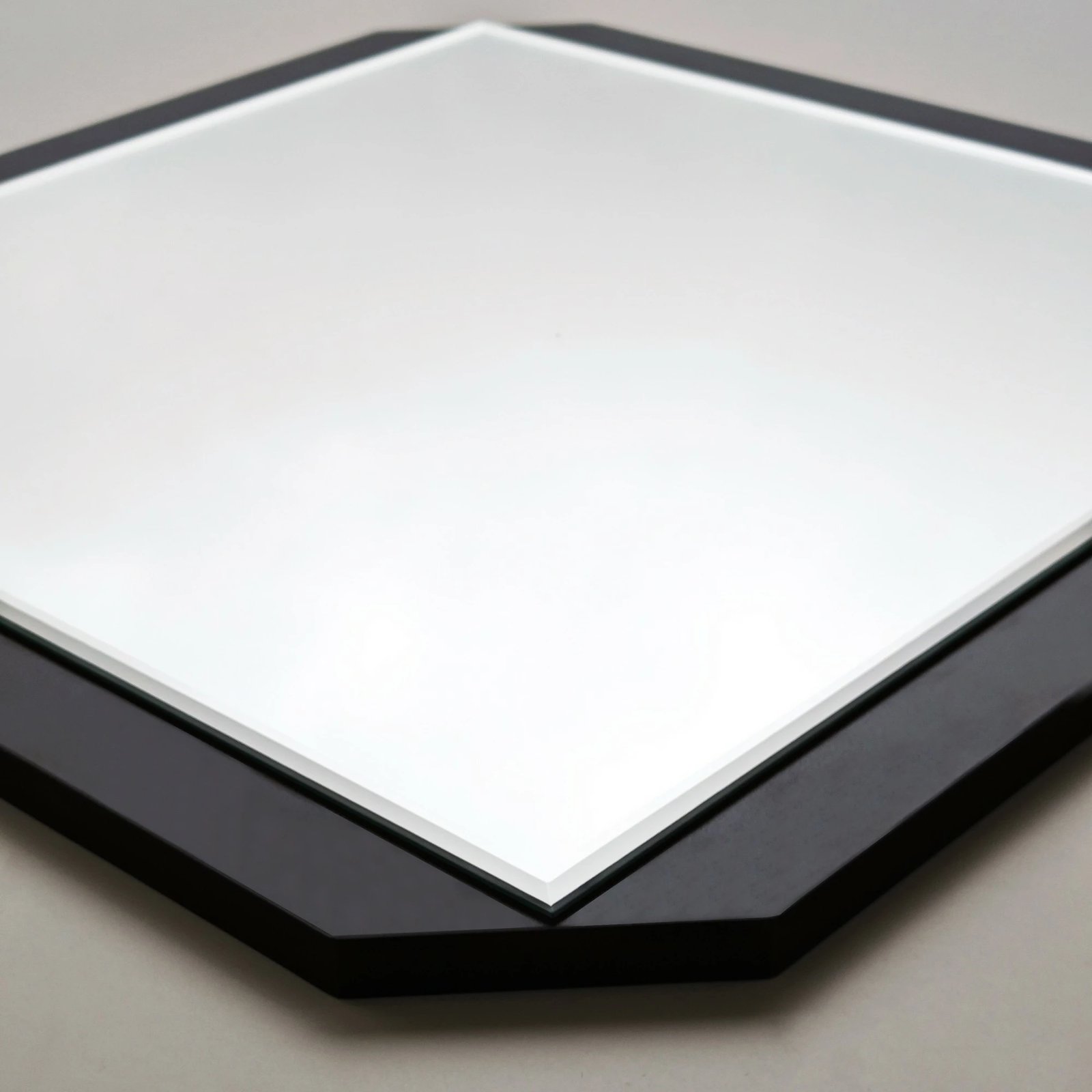 Pasqyrë katrore, ngjyrë e zezë, Skye Decor, 70x70cm