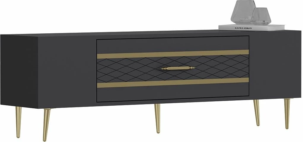 Komodë TV Skye Decor, anthracite, ari, Dekolp2