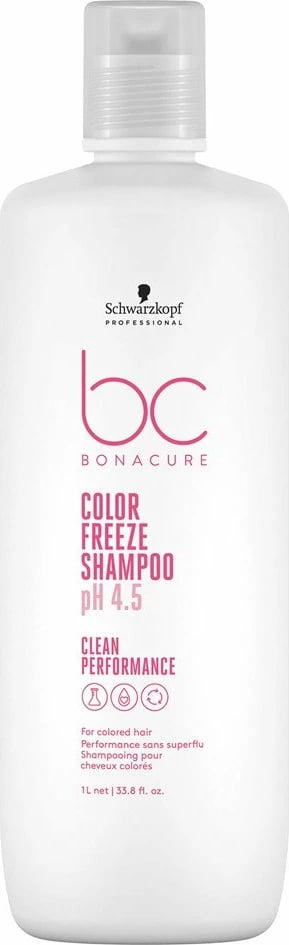 Shampon për femra Schwarzkopf Professional BC Bonacure Color Freeze, 1000ml