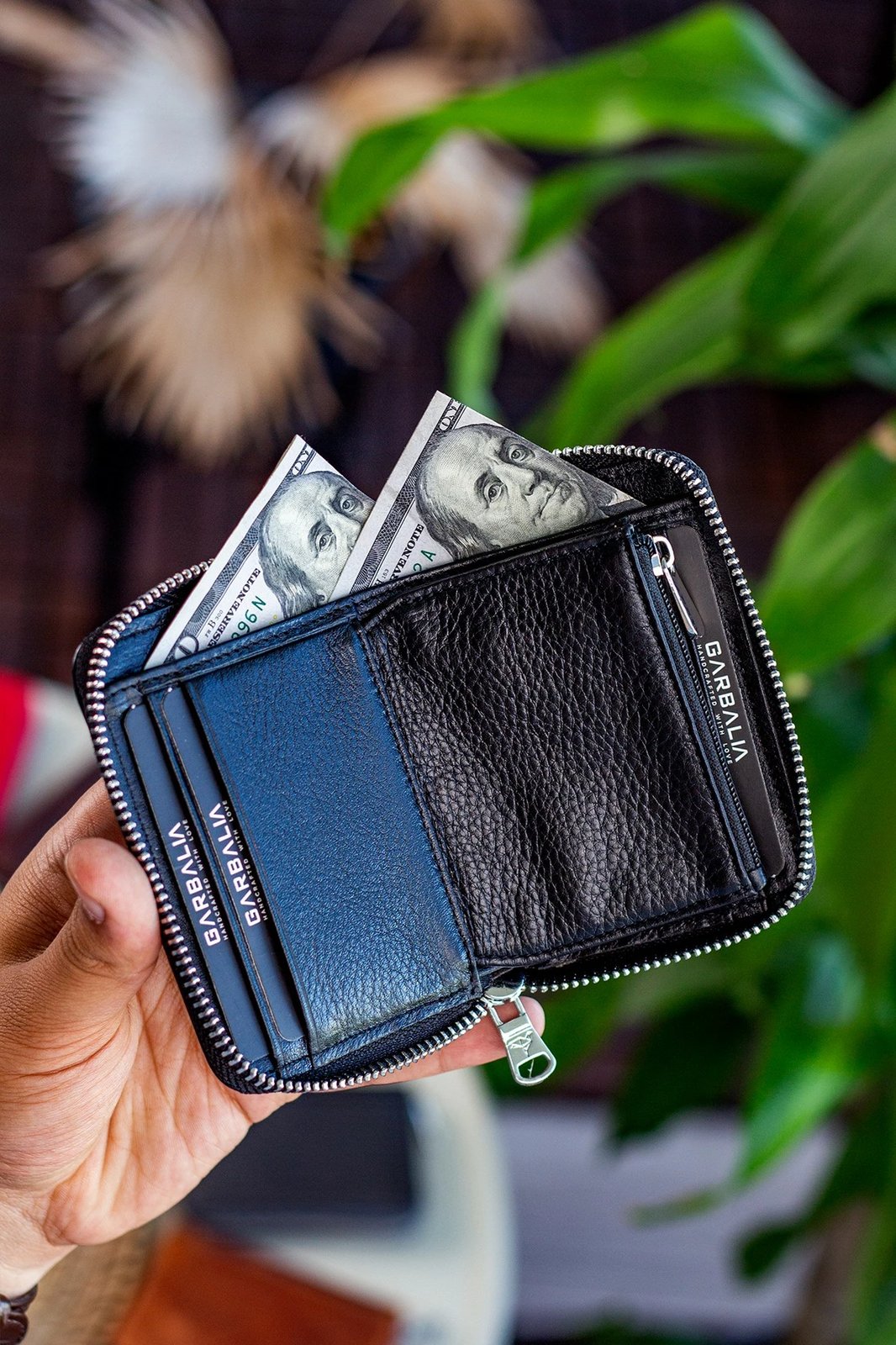 Portofol unisex Zoozie Bags Sydney, ngjyrë e zezë