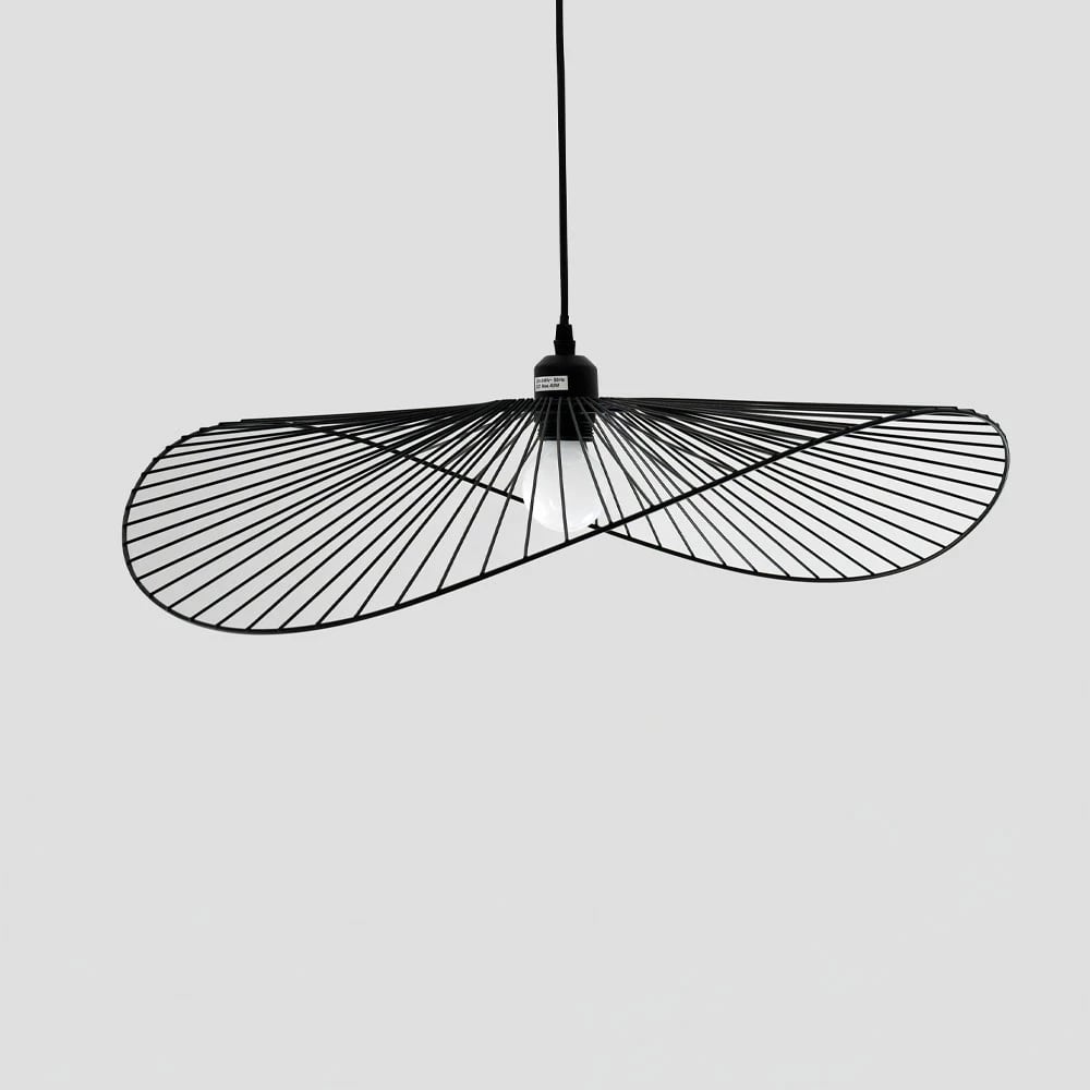 Llambë tavani ANDALUCIA, metal i zi, 61x58x14cm