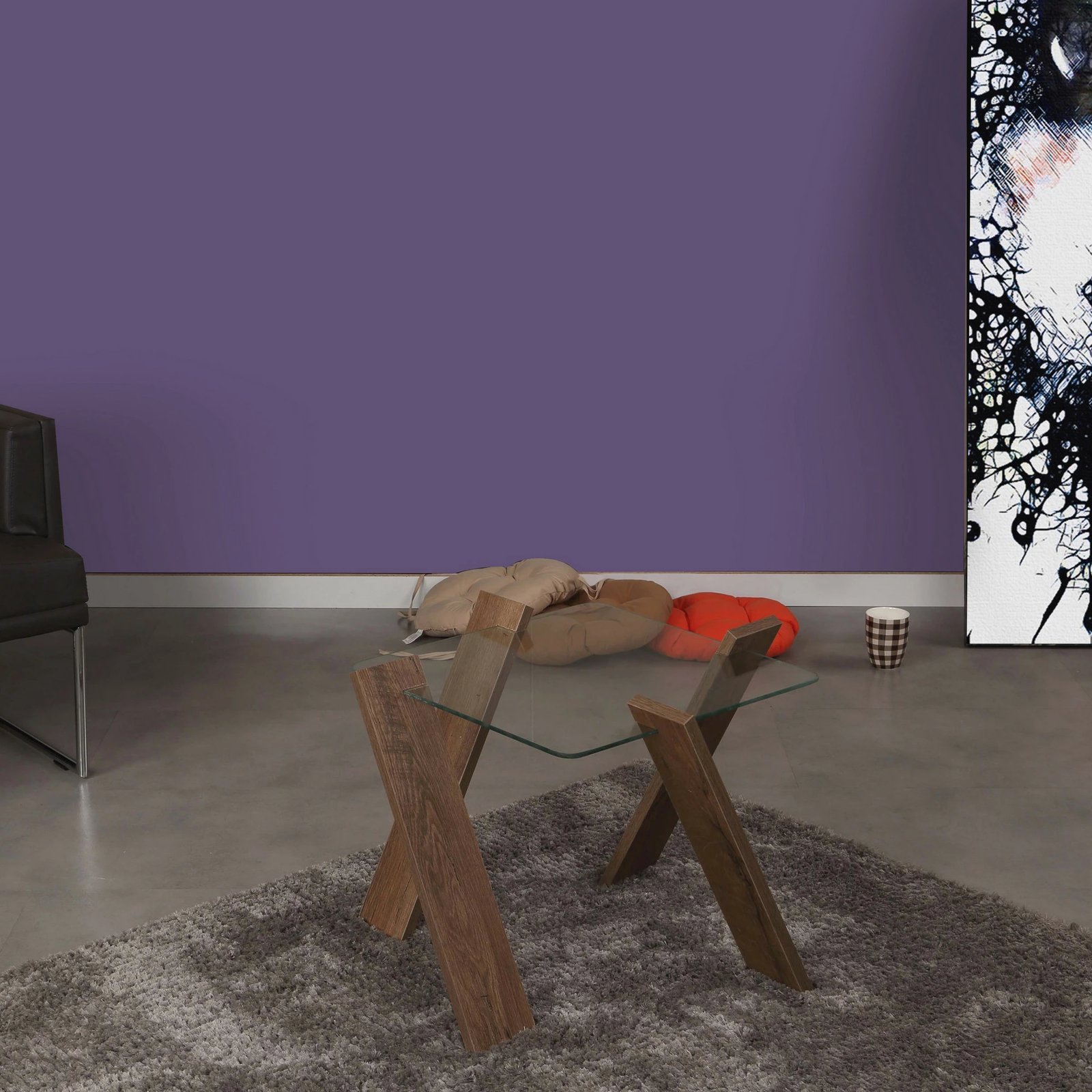 Tavolinë kafeje Hanah Home, Roman Mini, ngjyrë lisi Kafkas