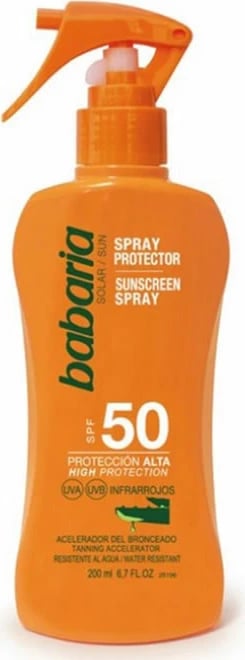 Locion për diell Babaria me Aloe Vera SPF 50, 200ml