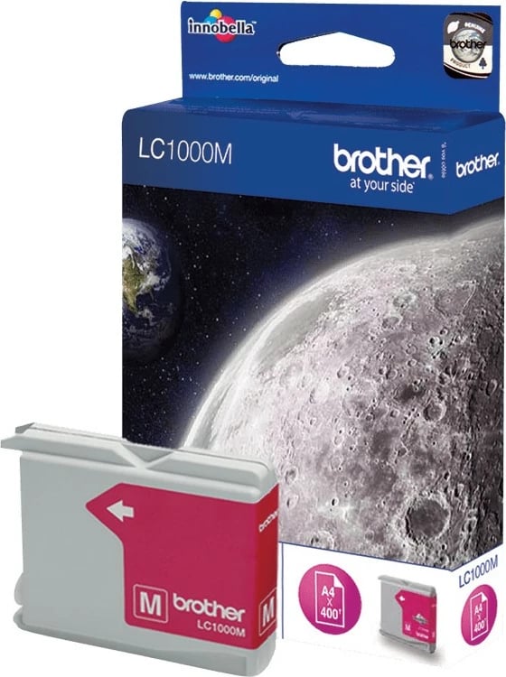Toner Brother LC1000M, magenta, 400 faqe, origjinal