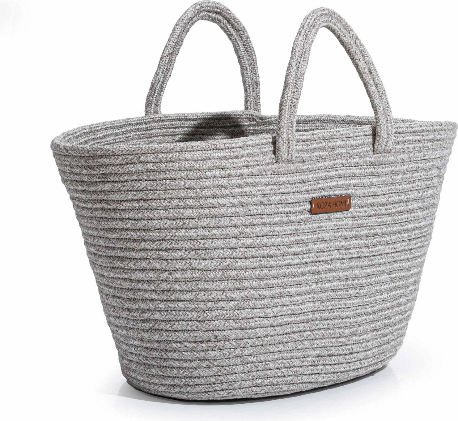 Qese dekorative, Evila Originals, 9058017, ngjyrë gri, 30cm