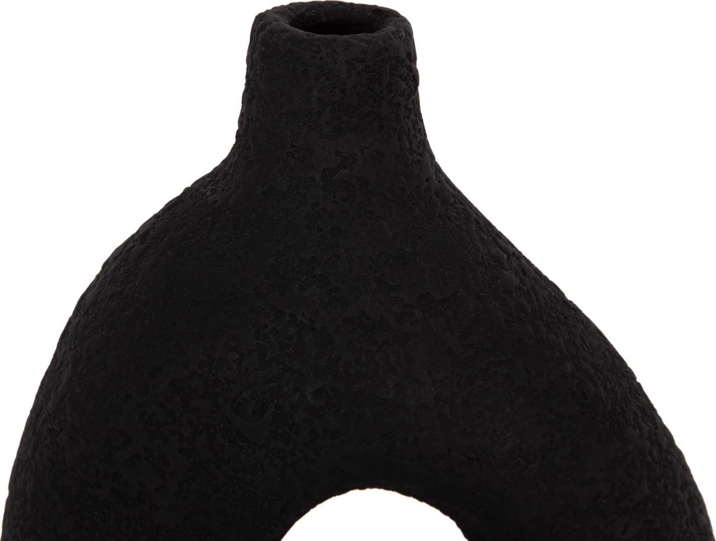 Vazo dekorative tavoline DECANT, terrakotë, e zezë, 17x6.5x20cm Vazo dekorative tavoline DECANT, terrakotë, e zezë, 17x6.5x20cm