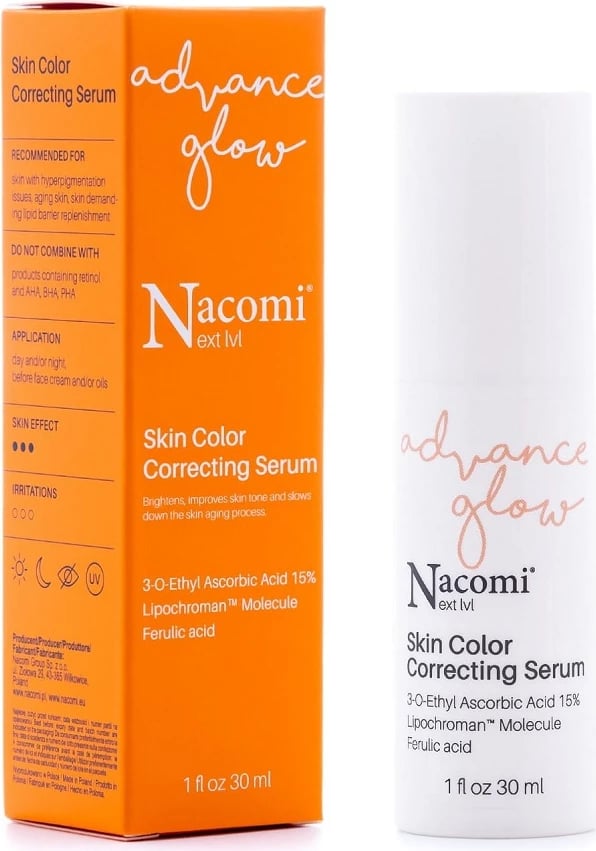 Serum për fytyrë Nacomi Next Level Skin Tone Correcting për femra, 30ml