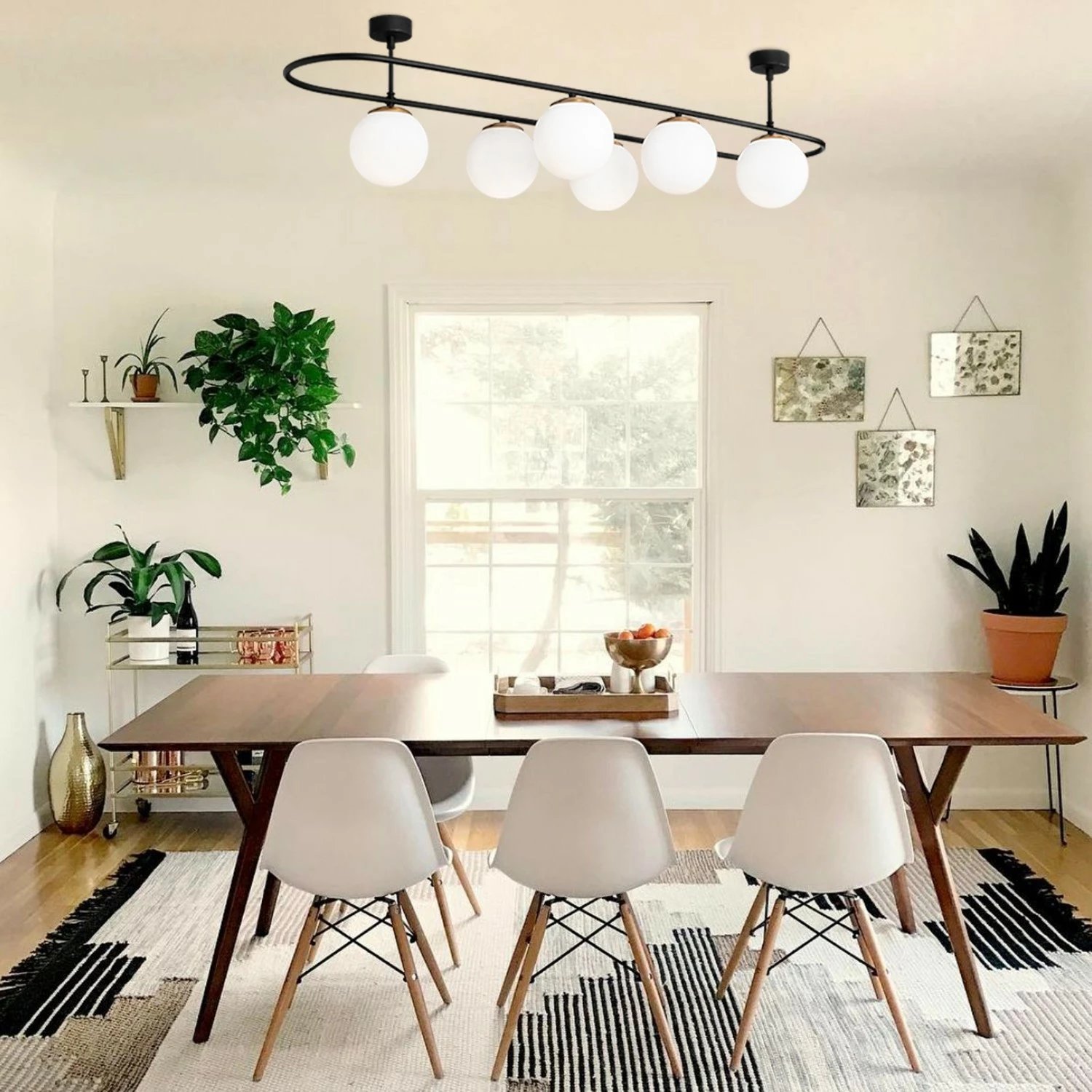 Llambadar Opviq, Abaküs - 4911, ngjyrë e zezë dhe e bardhë