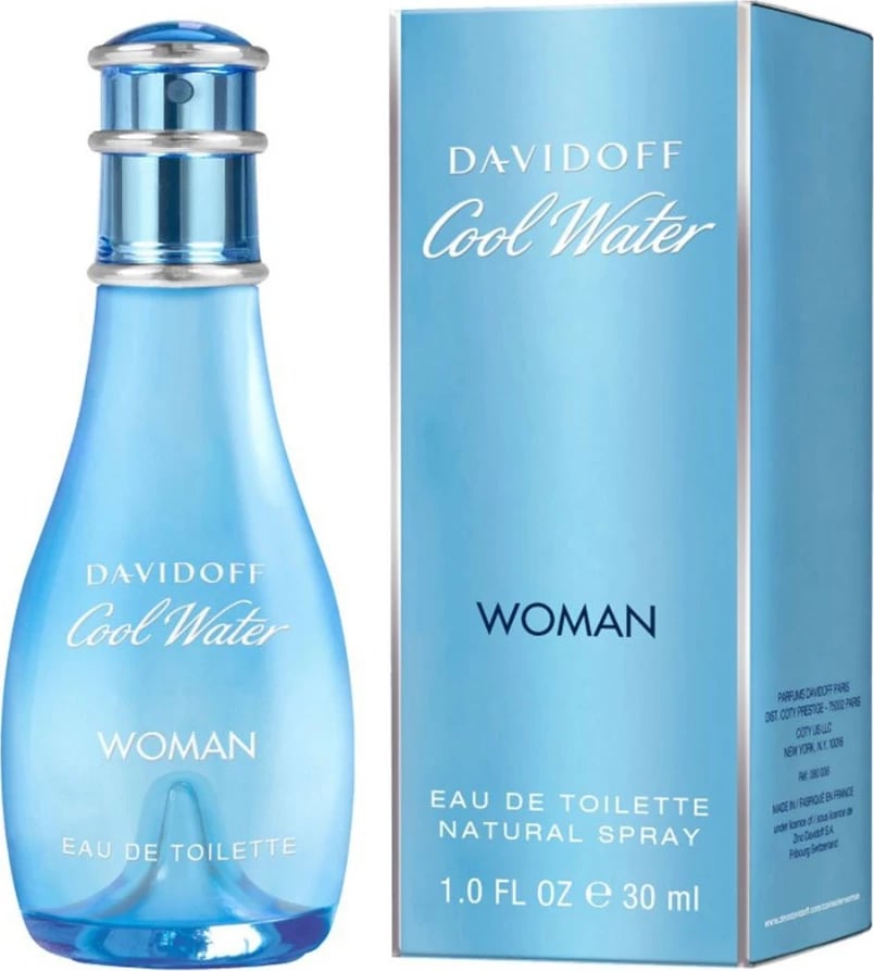Eau de Toilette Davidoff Cool Water Woman, 30 ml