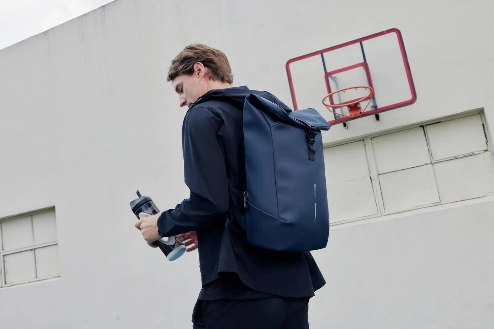 Çantë shpine XD DESIGN Urban Flap-Top, 18 L, Garnet