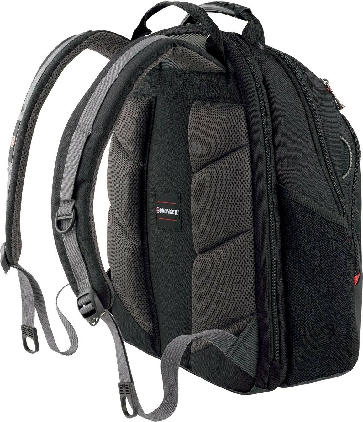 Rucksack për laptop Wenger Legacy, 15.6 inç, zi/gri